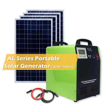 Off Grid Home portátil Fonte de alimentação portátil gerador solar